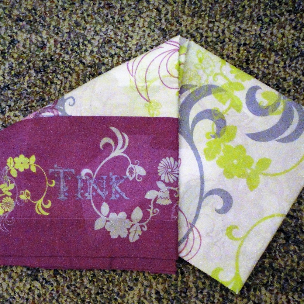 Tinkerbell flat twin bed sheet NEW